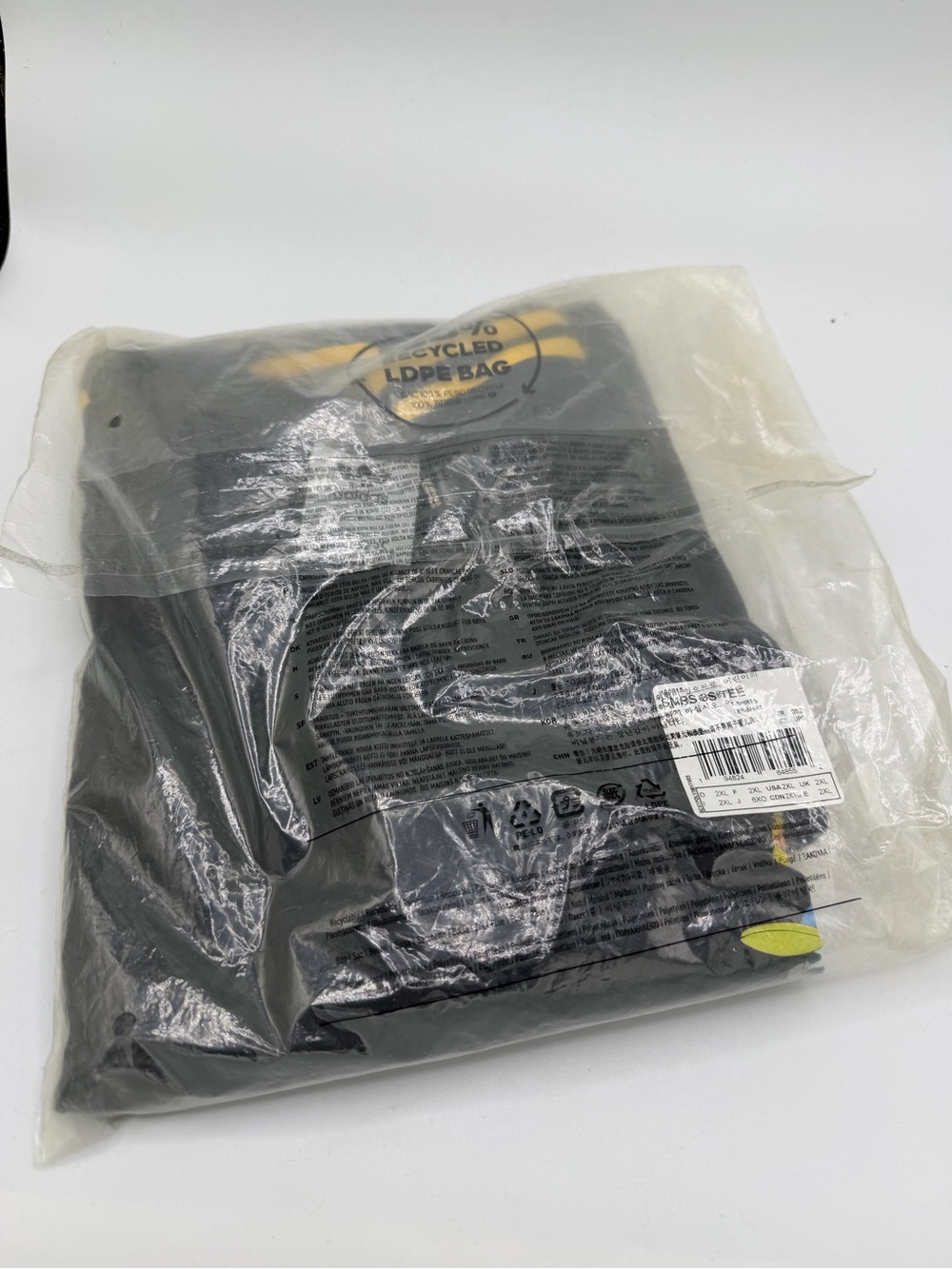 adidas Black Tee with Yellow Stripe & Bart Simpson Skate Graphic - Picture 7 of 7
